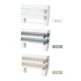 thumbnail image 3 of 3 in 1 Kitchen Storage Rack Plastic Wrap Cling Film Foil Dispenser Film Storage Rack, 3 of 8