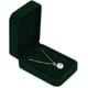thumbnail image 3 of Caja colgante ZHAOCHENG de terciopelo verde oscuro, 3 of 5