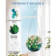 thumbnail image 3 of Clearance！Acrylic Suncatcher Jigsaw Puzzle-Emerald Flame Hummingbird, Window Suncatcher Acrylic Puzzle, DIY Suncatcher Kits for Adults, Home Decor Gift for Women, Mom, Friends (7.4 in), 3 of 8