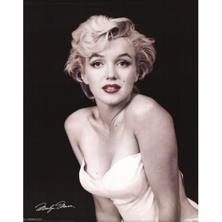 Marilyn Monroe Favorite Color - Marilyn Monroe - Red Lips Poster Poster Print