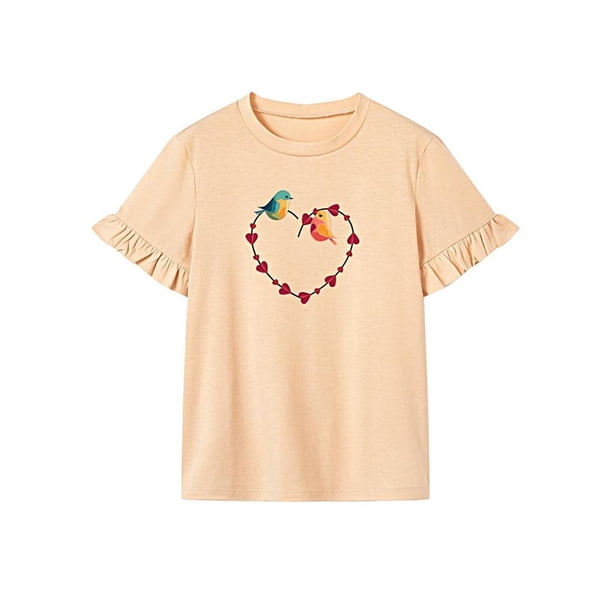 Camiseta para mujer con cuello redondo, trajes suaves, camisetas de verano para el trabajo, vacaciones, mujer XL