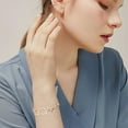 thumbnail image 6 of 90pcs DIY 3 Colors Flower Linking Rings Stainless Steel Charm Links Manual Polishing Link Connectors for Bracelet Necklace Jewelry Making 14mm, 6 of 7