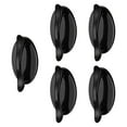 thumbnail image 2 of Elodie 5 Pieces Cabinet Auxiliary Handles Creative for Window Refrigerator Wardrobe Black, 2 of 8