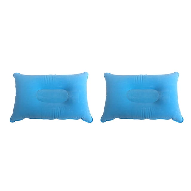 Inteprter Almohada plegable portátil para dormir al aire libre, almohada inflable para acampar, descanso en avión, hotel, cómoda Type6 NO6 Inteprter CBP001745