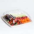 thumbnail image 2 of Sabert TerraPac Clear, Sustainable PET Plastic Lid for 14 Inch Pulp Fiber Food Platter Tray | 25/Case, 2 of 3