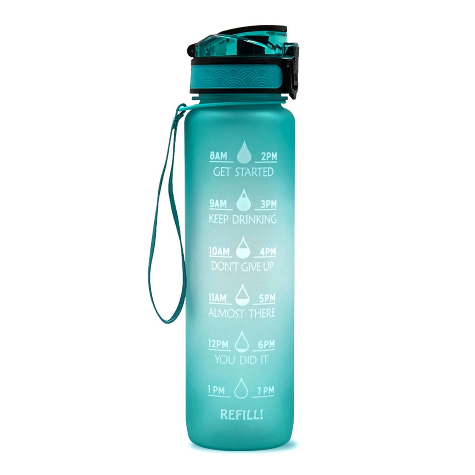 Men's Women Sports Water Bottle Fitness Hiking Running Travel LeakProof  Bottle