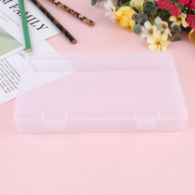 Houderco 4Ud Transparente Para Lapiceros Con Material Resistente Y Uso Diario