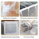 thumbnail image 3 of 3 Pcs Wardrobe Clothes Organizer, 6/9/9 Grid Visible Foldable Closet Organizers, Compartment Storage Box, 3 of 5