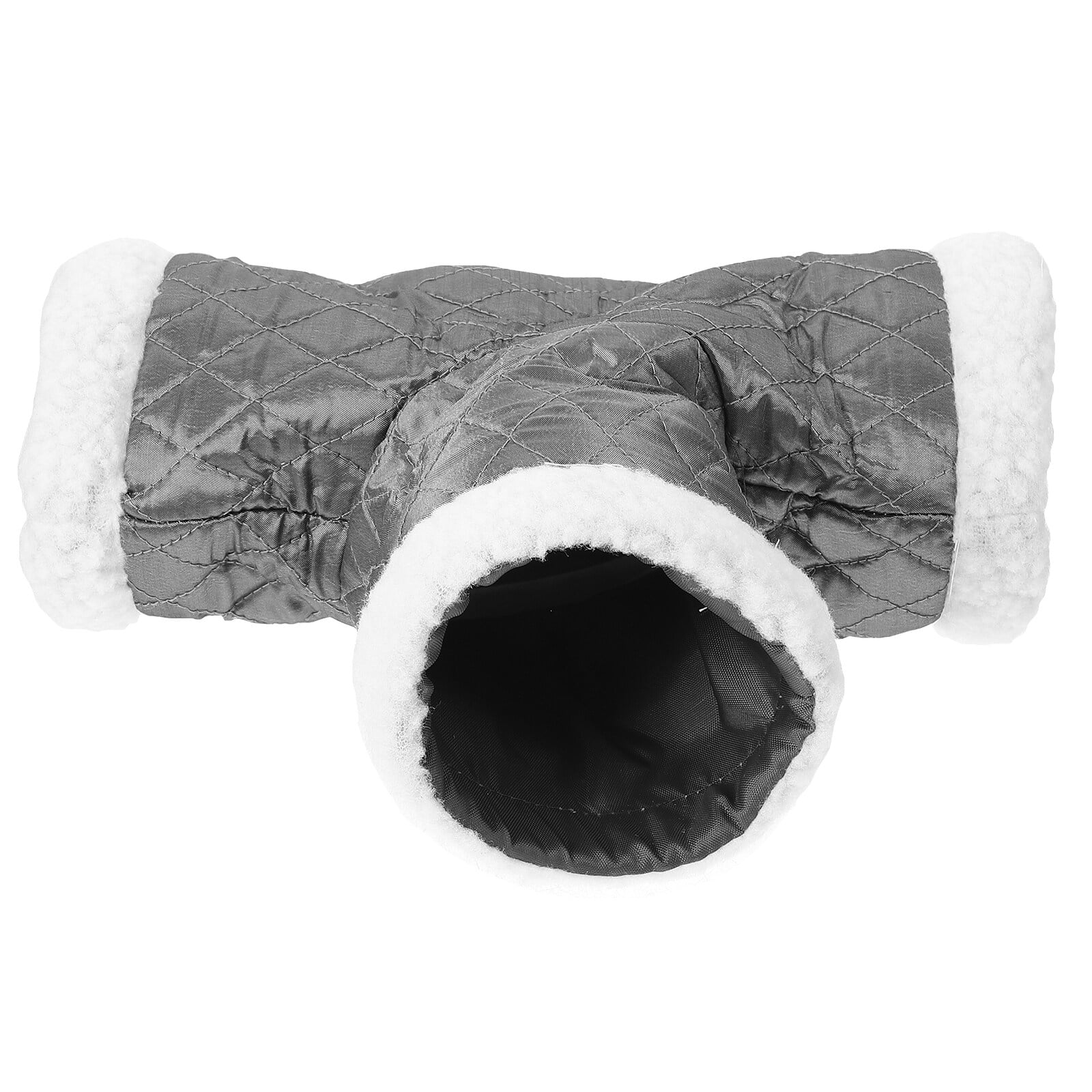 Hamster Tunnel Pet House Bed Warm Plush Cage Hideaway Hideout Animal