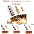 thumbnail image 4 of 12 Pcs Mb15 Mig Welding Nozzle Shroud Contact Tips 0.8/1 Mm M6 Tip Holder Kit 0.8Mm, 4 of 8