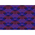 thumbnail image 1 of Ahgly Company Machine Washable Indoor Rectangle Transitional Dark Magenta Purple Area Rugs, 2' x 3', 1 of 7