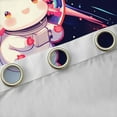 thumbnail image 4 of Castle Fairy Axolotl Blackout Curtains Set of 2 (52x84 Each),Cosmos Window Curtains, 4 of 6