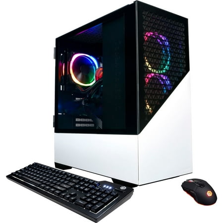 CyberPowerPC - Gamer Supreme Gaming Desktop - AMD Ryzen 7 5700X - 16GB Memory - NVIDIA GeForce RTX 3070 - 1TB SSD - White