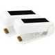 thumbnail image 1 of Sellador de bolsas mini, paquete de 2, sellador de bolsas de plástico portátil, mini sellador térmico de mano para bolsas de papas fritas, bocadillos frescos, almacenamiento de alimentos, blanco, 2, 1 of 7