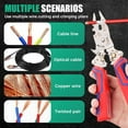 thumbnail image 3 of 8 in 1 Wire Stripper with Voltage Tester, Multi-function Electric Wire Stripping Tool, Electrician Repair Tool, 3 of 7