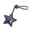 A, variant on Creative Design 3D Star PU Leather Bag Charm Stylish Bag Pendant for Fashion Accessories Styles and Projects