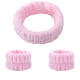 thumbnail image 1 of Juego de 3 diademas y muñequeras para lavado de cara, diademas de spa facial, diadema de maquillaje, diadema elástica para la cara, diadema para el cuidado de la piel (rosa) Sincero Electrónica, 1 of 5