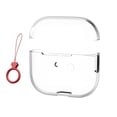 thumbnail image 2 of Audífonos Funda protectora de silicona elástica para auriculares Apple Airpods Pro 2 (blanco claro) Universal Accesorios Electrónicos, 2 of 9