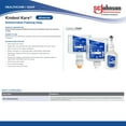 thumbnail image 3 of Kindest Kare Advanced Foaming Antimicrobial Soap Dispenser Refill Bottle Unscented 1,000 mL 626461 6 Ct, 3 of 4