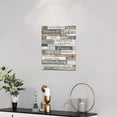 thumbnail image 2 of Inspirational Decor Wall Art The Best Things in Life Motivational Quotes Canvas Prints Rustic Farmhouse Positive Words Poster Modern Home Framed Artwork 12"x16", 2 of 6