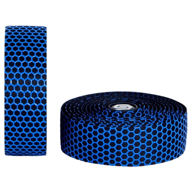 Cintas para manillar de bicicleta kusrkot 2 uds antideslizantes EVA silicona suave Azul