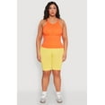 thumbnail image 3 of Womens Plus Size Seamless High Neck Tank Top, 3 of 5