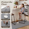 thumbnail image 3 of SIXHOME Polka Dot 20"x71" Kitchen Mat Non Slip Washable Kitchen Rug Soft Cushioned Floor Mat for Sink Laundry Entryway Indoor Gray, 3 of 7