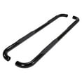 thumbnail image 1 of TrailFX Nerf Bar A0057B TFX Tube Rond Marches Latérales; avec Patins de Marche; 3 Pouces Rond Courbé; Revêtement en Poudre; Noir; Acier; Sans Embouts; Montage sur Cadre, 1 of 3