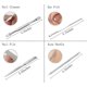 thumbnail image 4 of Manicure Set Professional Nail Clippers Kit Pedicure Care Tools- Stainless Steel Women Grooming Kit 12Pcs for Travel or Home (Gold), 4 of 4