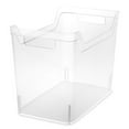 thumbnail image 1 of Sterilite Medium Shelf Home Storage Organizing Plastic Container, 24 Pack, Clear, 1 of 6