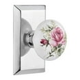 thumbnail image 5 of Nostalgic Warehouse Sturos_Prv_234_Nk Rose Porcelain Solid Brass Privacy Door Knob Set -, 5 of 7