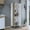 Multicolor, variant on Five Shelves Linen Cabinet In And White - Organize Your Linens Shelf, 5-shelf, 69.21"h X 23.63"w 11.56"d, Keep Home Hygienic Organized, Particle Board