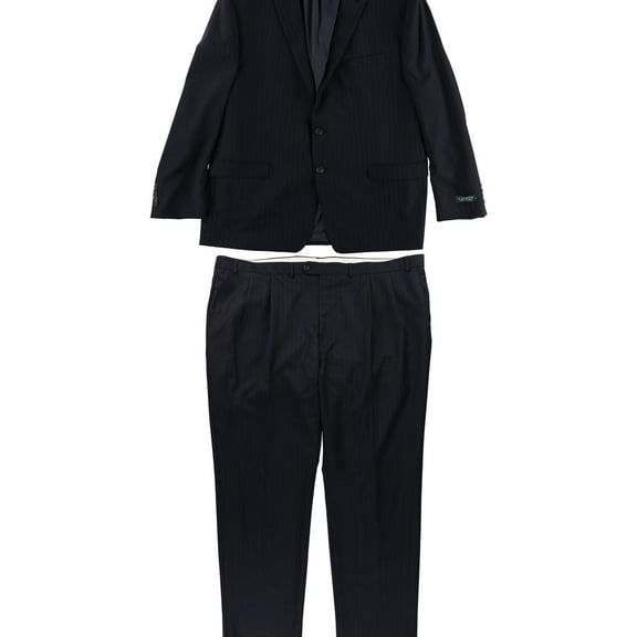 Ralph Lauren Mens Total Comfort Formal Tuxedo, Blue, 52 Regular / 48W x 38L