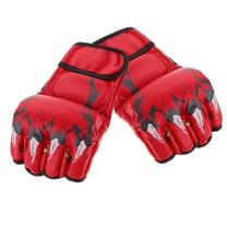 unbranded  Boxing Gloves for Men and Women Taekwondo Hand Man Child Red