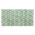 thumbnail image 5 of Bimba Green Leaves & Magnolia Floral Printed Pure Silk Scarf Neck Wrap Summer Hair Bandanas For Women 40 x 80 Inches, 5 of 6
