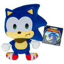 TOMY Sonic Boom Emoji Plush Sonic Sad 8"