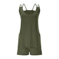 thumbnail image 5 of Diufon Womens Tennis Dress Workout Mini Dress Built in Shorts Sleeveless Spaghetti Straps Golf Athletic Dresses, 5 of 8