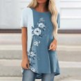 thumbnail image 5 of Birdeem T-Shirt d'Été Décontracté Confortable Imprimé Aguichant Col Rond Manches Courtes pour Femmes, 5 of 5