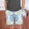 thumbnail image 7 of Relaxed fit printed pajama bottoms, sizes S to XXL Many Blue Patterns, 7 of 7