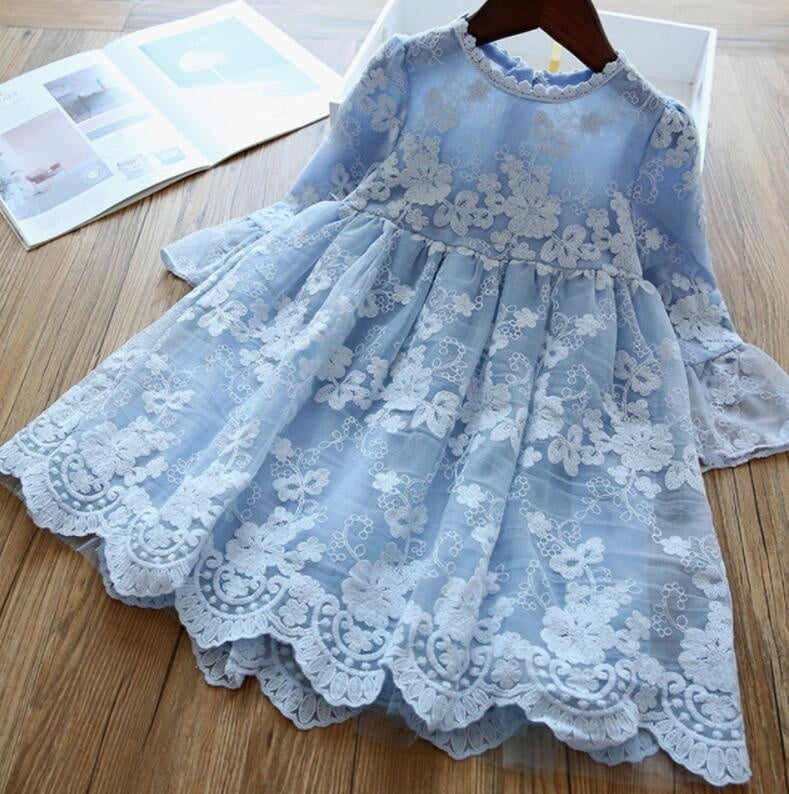 blue sundress casual