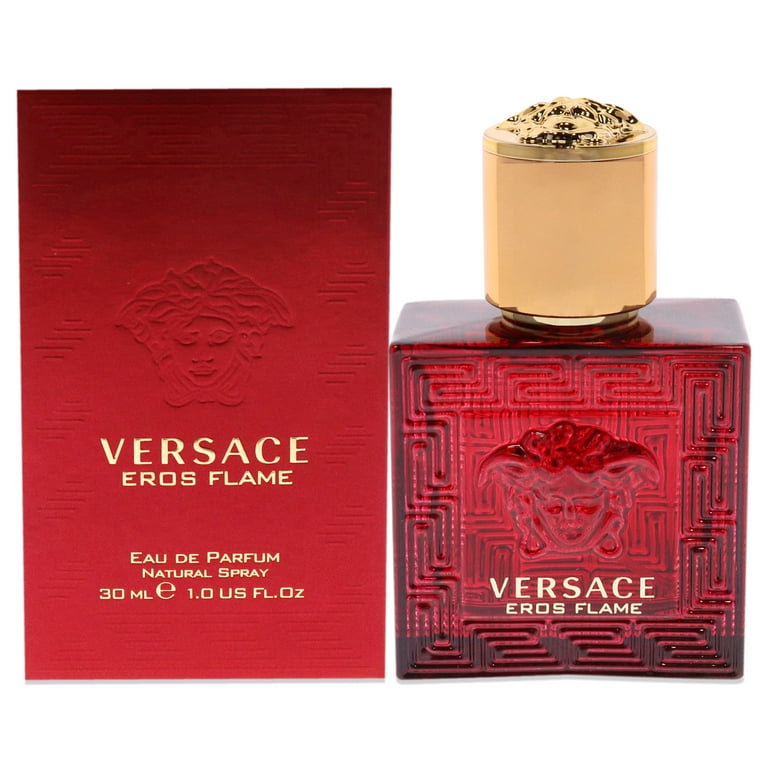 Versace Eros Flame Eau De Parfum Spray By Versace - 1 oz Versace Eros Flame Eau De Parfum Spray By Versace - 1 oz