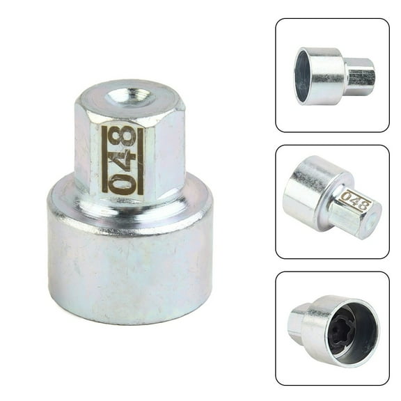 Tire Wheel Lock Anti-Theft Screw Lug Nut Bolt #48 Removal Key Socket For BMW F12