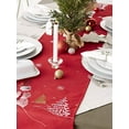 thumbnail image 4 of Design Imports CAMZ34216 Embroidered Snowman Table Runner, 4 of 6