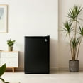 thumbnail image 3 of 4.5 Cu. Ft. Compact Refrigerator | Single Door Mini Fridge with Energy-Efficient & Quiet Operation | for Dorm, Office, Bedroom, Kitchen, Bar Use​ with Adjustable Shelves, 3 of 9