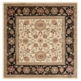 thumbnail image 2 of Safavieh Lyndhurst Victoria Floral Area Rug, Ivory/Black, 3'3" x 3'3" Square, 2 of 10
