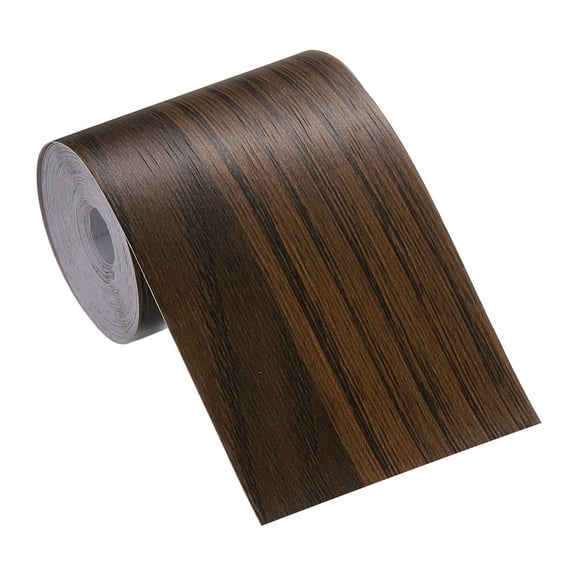 Uxcell Wood Grain Repair Tape 2" x 16 Feet Wood Grain Tape Black Brown