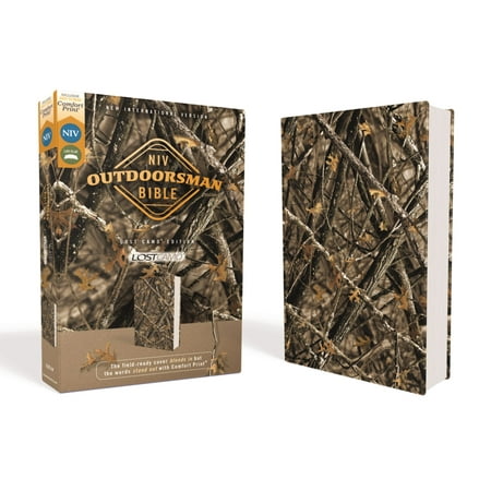 Niv Outdoorsman Bible Lost Camo Edition Leathersoft Red Letter