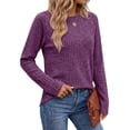 thumbnail image 2 of Fantaslook Long Sleeve Shirts for Women Lightweight Fall Sweaters Dressy Casual Tunic Tops, 2 of 9