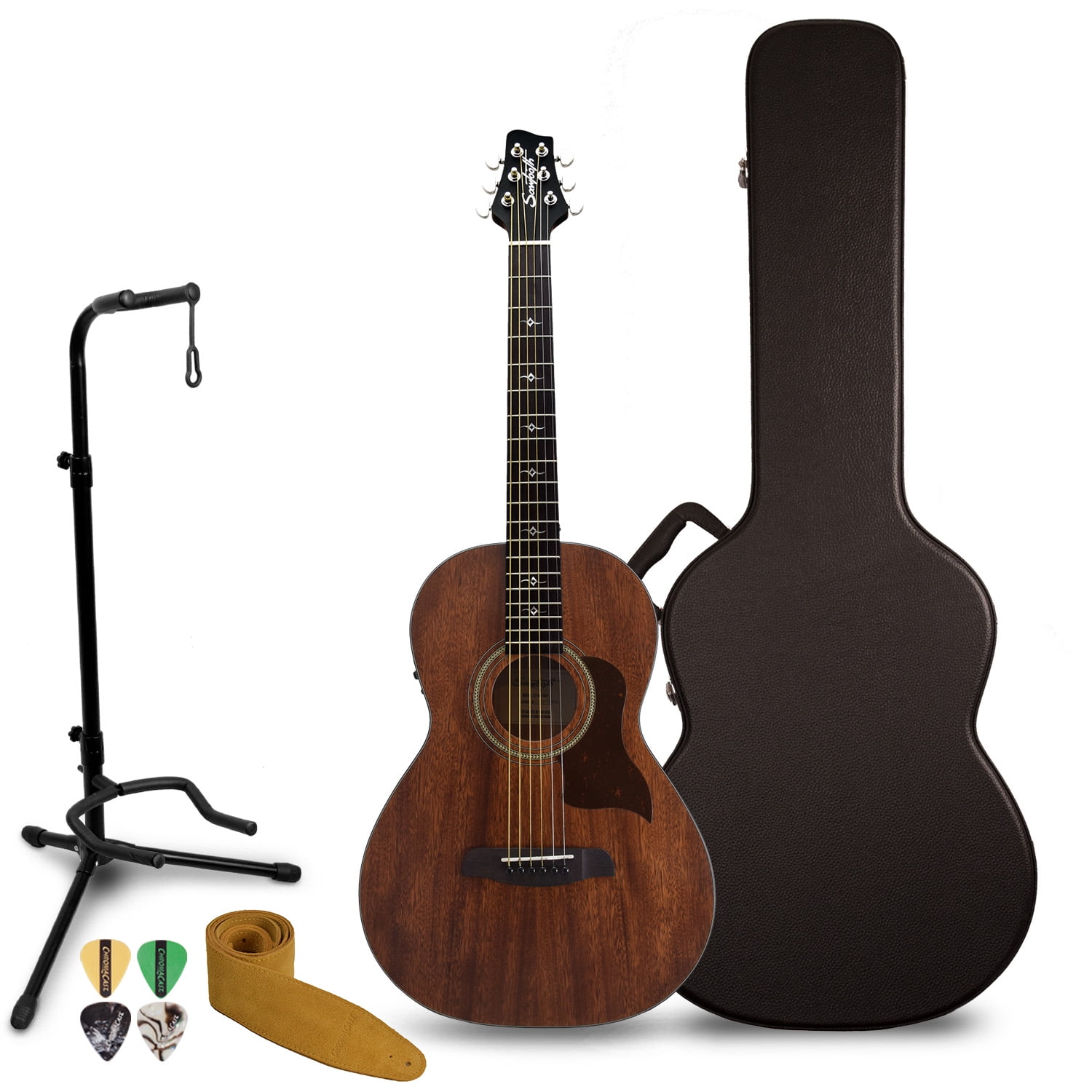 parlour guitar hard case