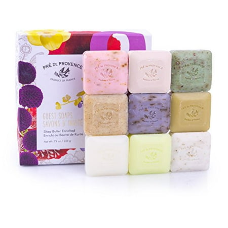 Best French Soap Assorted Boutique Luxury Gift Box - Scented Herb Set of